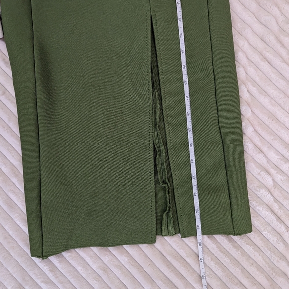 Dark green one shoulder dress xs/2/4 us size - Picture 2 of 3